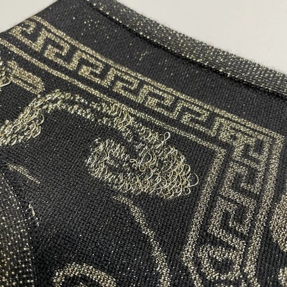 NEW ROBERTO CAVALLI Women's Wool Sheath Dress Black Size 42 / US 6 - Picture 8 of 9